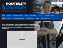 Tablet Screenshot of hospitalitydesign.com.au